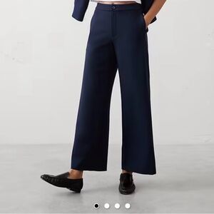 Banana republic Wide-Leg ponte Pants